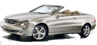 
Prsentation du design extrieur de la Mercedes-Benz CLK 320 CDI.
 