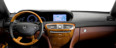 
Dcouvrez l'intrieur de la Mercedes-Benz CL.
 